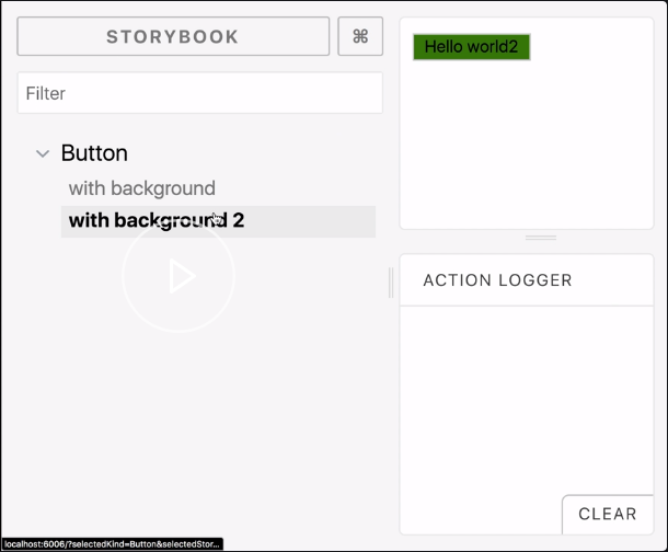 Storybook 2nd Button